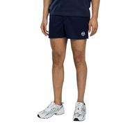 Sergio Tacchini Men's Time Tennis Shorts, Maritime Blue/White, M