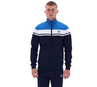 Sergio Tacchini Mens Track Top Damarindo Track Jacket in Directoire Blue / White