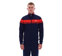 Sergio Tacchini Men's Damarindo Track Jacket, Maritime Blue/Adrenaline Rush, XXL