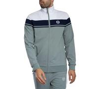 Sergio Tacchini Men's Tracksuit Jacket Damarindo, White/Maritime Blue/Lead, S