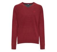 Sergio Tacchini Mens Vneck Knit Sweater - Dark Red Cotton - Size X-Large