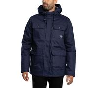 Sergio Tacchini Men's Weaver Field Jacket with Hood, Maritime Blue, Maritime Blue, M