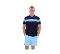 Sergio Tacchini Men's Young Line Polo Shirt Blue | Size: Medium Sergio Tacchini Blue M