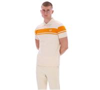 Sergio Tacchini Men's Young Line Polo Shirt Sand/Orange in Sand | Size: Medium Sergio Tacchini Sand M