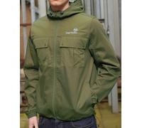 Sergio Tacchini Mixed Fabric Jacket Dark Olive