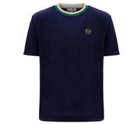Sergio Tacchini Men's Monte Velour T-Shirt, Maritime Blue, M