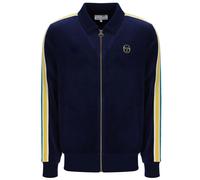 Monte Velour Track Jacket Maritime Blue / Mango Mint, Medium