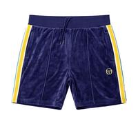 Sergio Tacchini Monte Velour Shorts Maritime Blue/Mango Mint