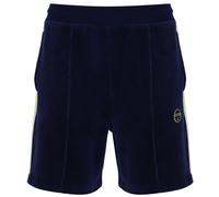 Sergio Tacchini Men's Monte Velour Sweat Shorts, Maritime Blue/Mango Mint, XL
