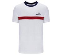 Sergio Tacchini New Supermac T-Shirt White and Maritime Blue