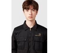 Sergio Tacchini Nuno Track Jacket Overshirt - Black - Medium