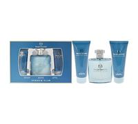 Sergio Tacchini Ocean Club Piece Gift Set: Eau De Toilette 100ml - Shower Gel 100ml - Aftershave Balm 100ml