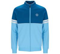 Sergio Tacchini Men's Orion Tracksuit Jacket, Mykonos Blue/Baltic Sea/Gardenia, S