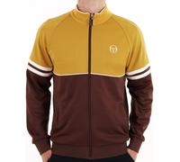 Sergio Tacchini Men's Orion Track Jacket, Arrow Wood/Bitter Chocolate/Gardenia, M