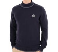 Sergio Tacchini Men's Caruso Roll Neck Knit, Maritime Blue, XXL