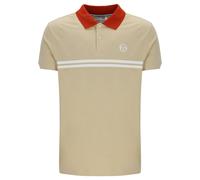 Sergio Tacchini Men's Supermac Polo Shirt, Mojave Dessert/Rooibos Tea/Gardenia, M