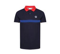 Sergio Tacchini Supermac Polo Shirt MARITIME BLUE/ADRENALINE/NAUTICAL BLUE