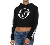 Sergio Tacchini Sweatshirt Brand Model Sweat Crop Black Femme Coran