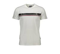 Sergio Tacchini T-Shirt Homme Stripe A T-Shirt Men White/Navy