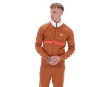 Sergio Tacchini Track Jacket Mens Dallas Track Top in Mocha Bisque/Gardenia/Dubarry (UK, Alpha, M, Regular, Regular)