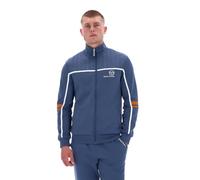 Sergio Tacchini Track Jacket Mens Frankie Track Top in Vintage Indigo/Pumpkin Spice (UK, Alpha, L, Regular, Regular)