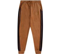 Sergio Tacchini x Stuarts x Stuarts Damarindo Velour Track Pants - Almond/Maritime Blue S S