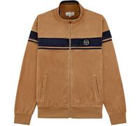 Sergio Tacchini x Stuarts x Stuarts Damarindo Velour Track Top - Almond/Maritime Blue L