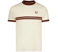 Sergio Tacchini x Stuarts x Stuarts Supermac T-Shirt - Buttercream/Merlot XXL XXL