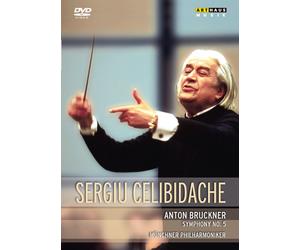 SERGIU CELIBIDACHE: ANTON BRUCKNER - SYMPHONY NO. 5 NEW REGION 0 DVD