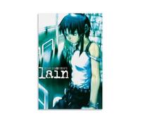 Serial Experiments Lain Poster Anime Vintage Poster Canvas Wall Art Decor Painting for Home Living Room Bedroom 12x18inch(30x45cm) Unframe-style