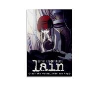 Serial Experiments Lain Poster Anime Vintage Poster Canvas Wall Art Decor Painting for Home Living Room Bedroom 16x24inch(40x60cm) Unframe-style
