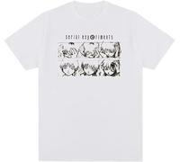 Serial Experiments Lain T-Shirt Harajuku Streetwear Manga Cotton Men T Shirt TEE Tshirt White