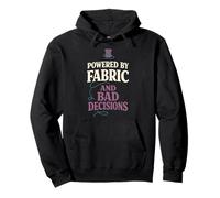 Serial Quilter Sewciopath Funny Quilter Sewing Humor Gift Pullover Hoodie