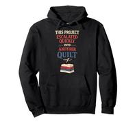 Serial Quilter Sewciopath Funny Quilter Sewing Humor Gift Pullover Hoodie