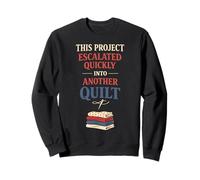 Serial Quilter Sewciopath Funny Quilter Sewing Humor Gift Sweatshirt