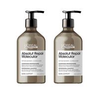 Serie Expert Absolut Repair Molecular Hair Shampoo 500ml Double L'Oreal Professionnel Clear One Size