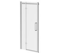 Series 10 Inline Hinged Shower Door | Chrome | Glass/Aluminium | 1000mm