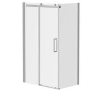Series 10 Roller Sliding Door Shower Enclosure | Chrome | Glass/Aluminium | 1200mm x 760mm