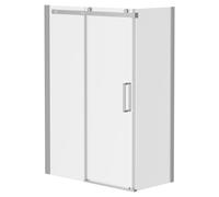 Series 10 Roller Sliding Door Shower Enclosure | Chrome | Glass/Aluminium | 1400mm x 700mm