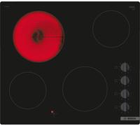 Bosch Home & Kitchen Appliances Bosch PKE611CA3E Electric hob, 60 cm, Black, Built in, Serie 2
