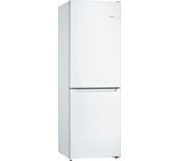 Series 2 Free-standing fridge-freezer with freezer at bottom 176 x 60 cm White, Total No Frost KGN33NWEBG