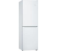 Series 2 Free-standing fridge-freezer with freezer at bottom 186 x 60 cm White, Total No Frost KGN34NWEAG