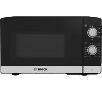 Bosch Serie 2 FFL020MS2B microwave Black, Stainless steel Solo microwave Countertop 20 L 800 W