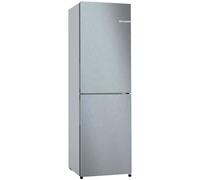 Bosch Serie 2 KGN27NLEAG fridge-freezer Freestanding 255 L E Stainless steel