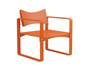 Series 270 F Dining Chair With Armrests Orange