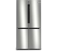 Bosch Serie 6 KFN96APEAG side-by-side refrigerator Freestanding 605 L E Stainless steel