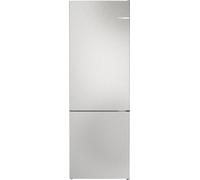 Series 4 Free-standing fridge-freezer with freezer at bottom 203 x 70 cm Stainless steel look KGN492LDFG