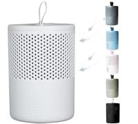 Series 6 ABSODRY Moisture Absorber with 1 x 600g bag of moisture-absorbing crystals - Lasts up to 90 days - Electricity & Battery Free - Spaces up to 50 m3 - Helps prevent Bad Odours and Mould - White