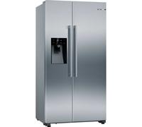 Series 6 American Style Fridge Freezer 80/20 Total No Frost - Brushed Steel - KAD93AIERG