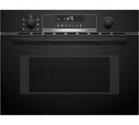 Series 6, built-in microwave with hot air, 60 x 45 cm, black, CMA585GB1